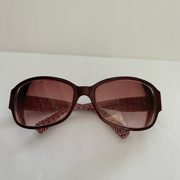 Coach Dina S 435  Ce 125 burgundy color sunglasses